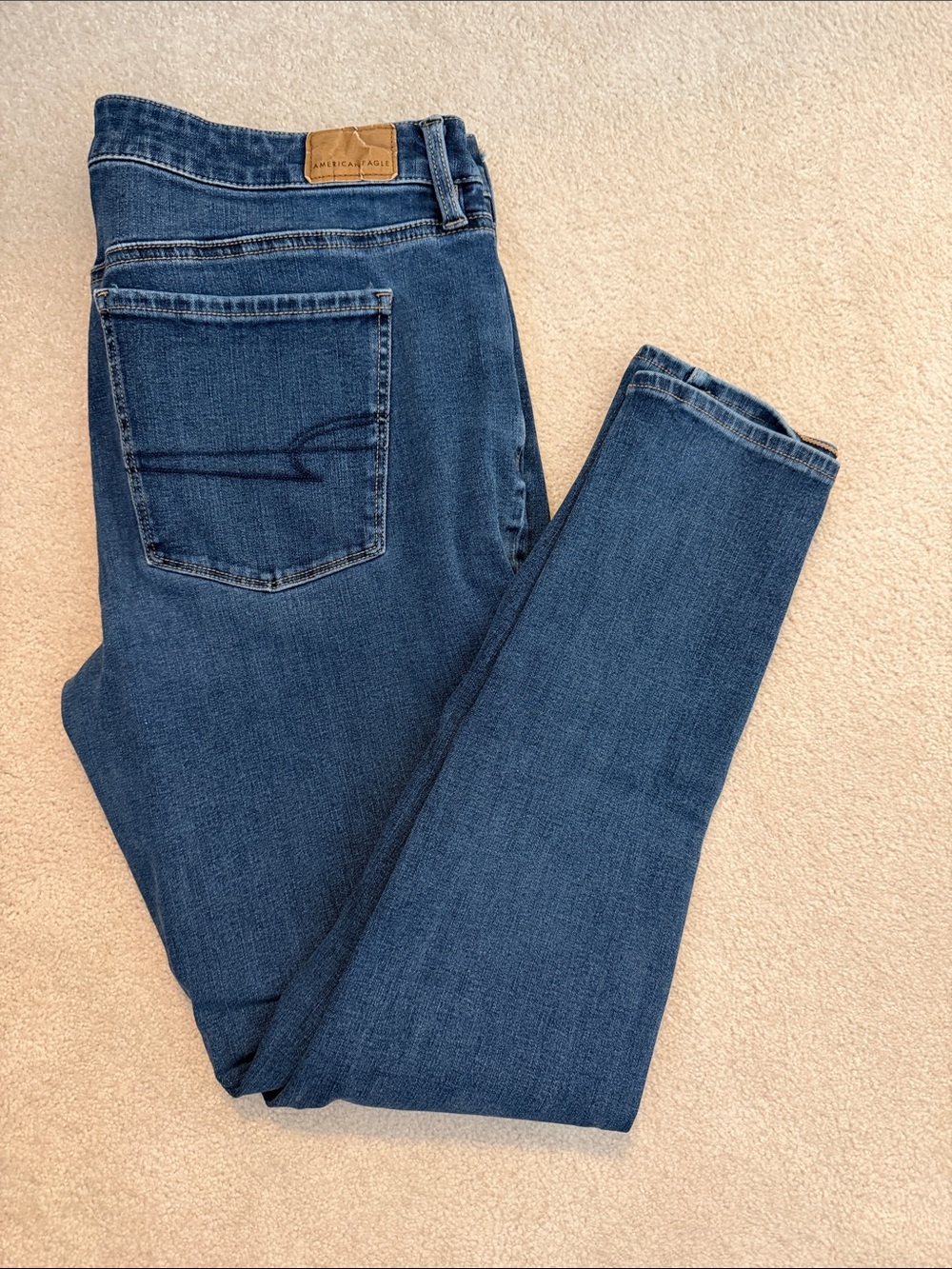 American Eagle dark blue slim jeans